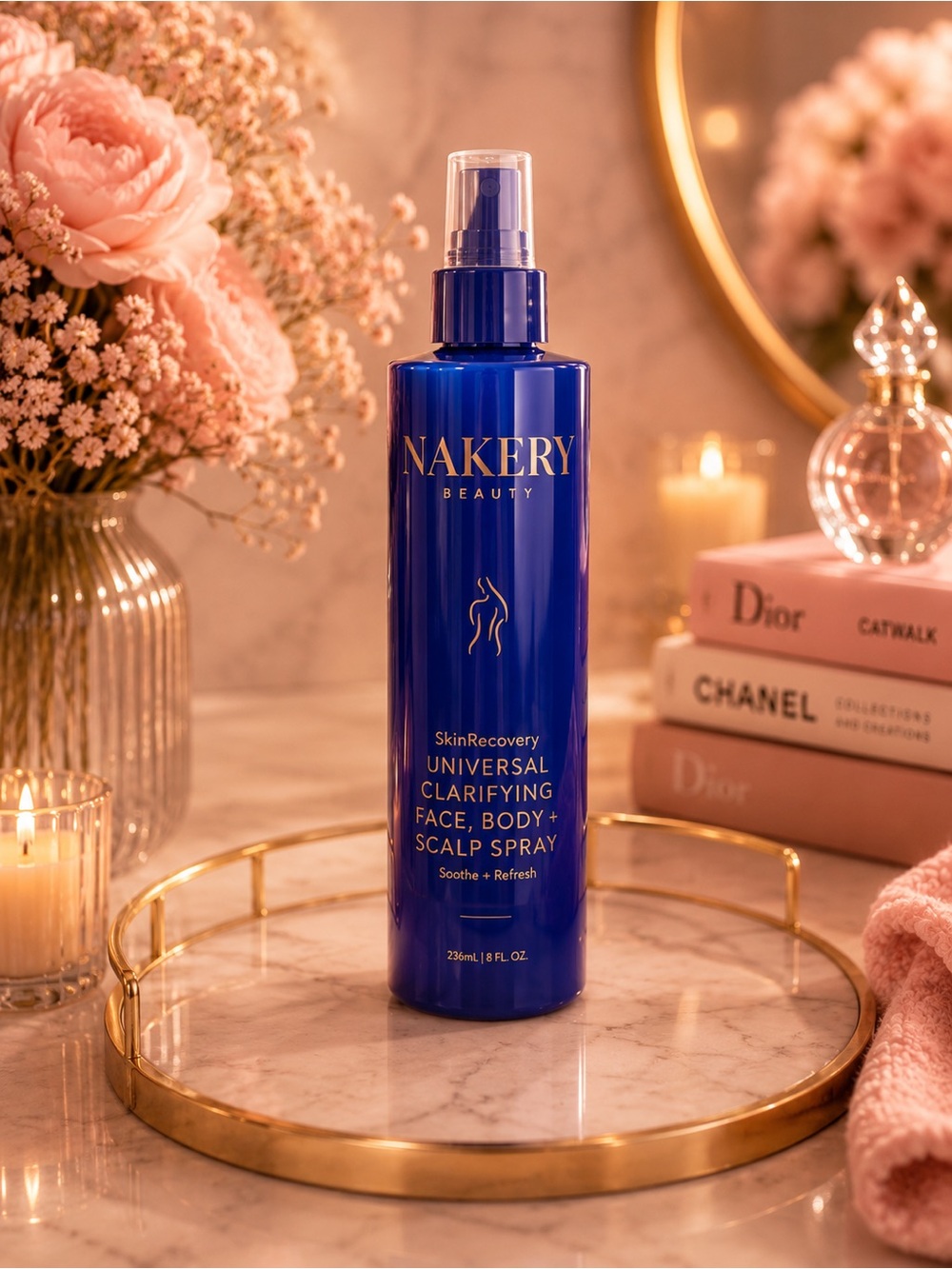 NAKERY BEAUTY 💙 SkinRecovery Universal Clarifying Face, Body + Scalp Spray 8 oz